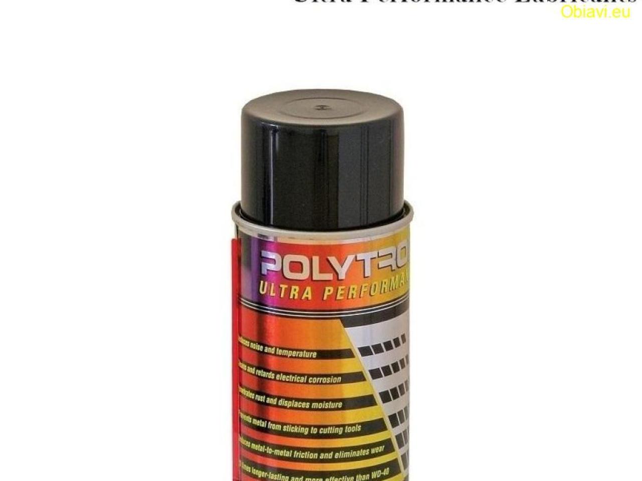 POLYTRON PL - Проникваща Смазка Спрей - 20 пъти по-издръжлив и ефективен от WD-40 - 200ml