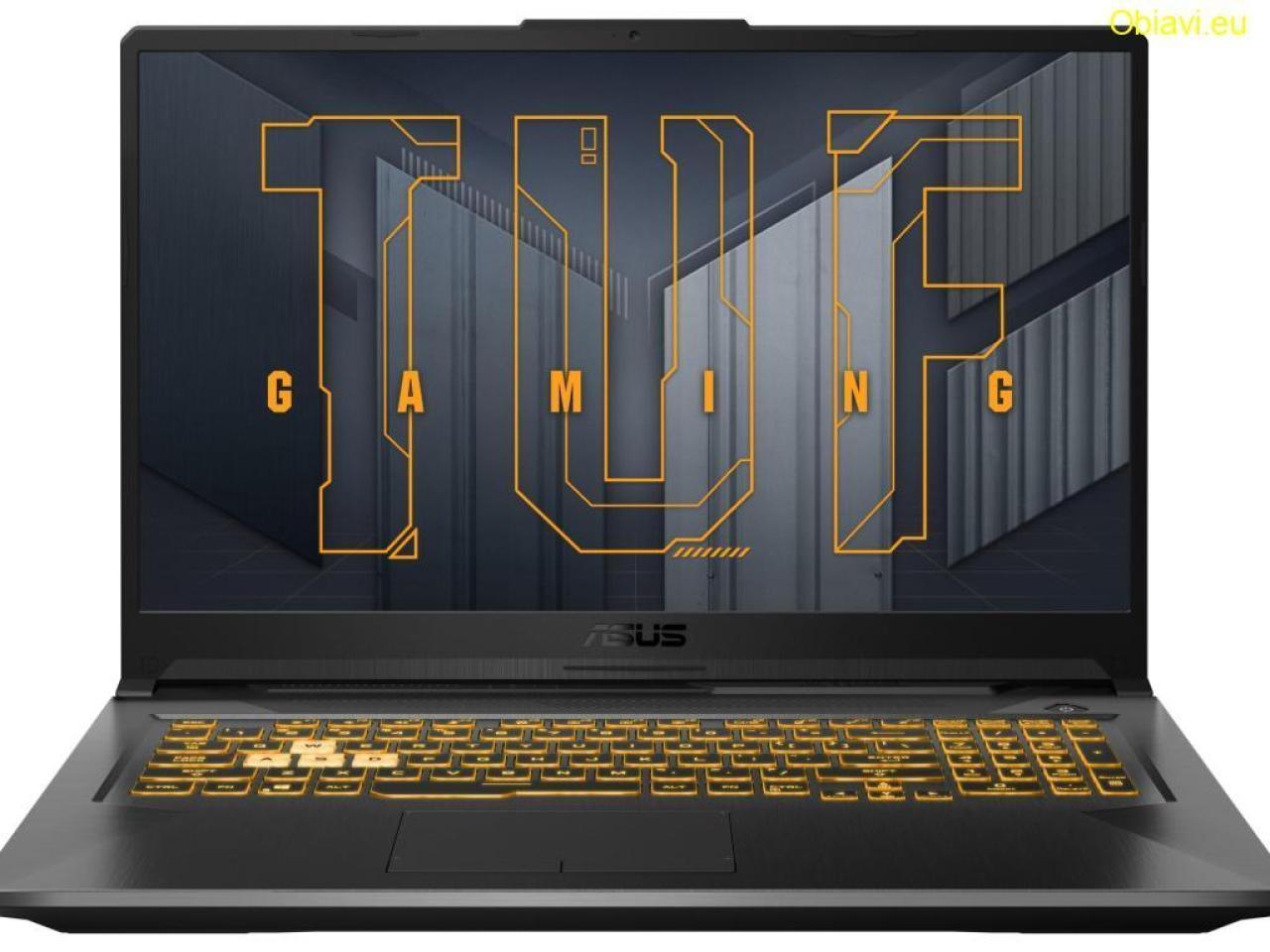 ЧИСТО НОВ ASUS TUF Gaming i5-12500H, 17.3'', 16GB RAM, 512GB F-SSD - БАРТЕР