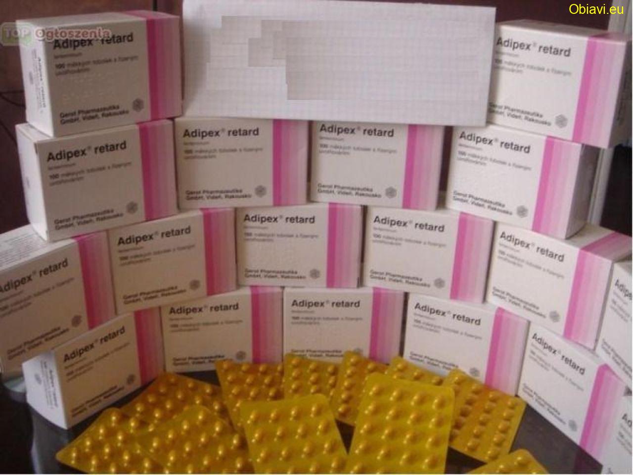 100 броя капсули Adipex Retard 15mg за продажба: Хапчета за отслабване и хапчета за отслабване